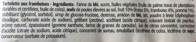 Tartélice - Ingredients - fr