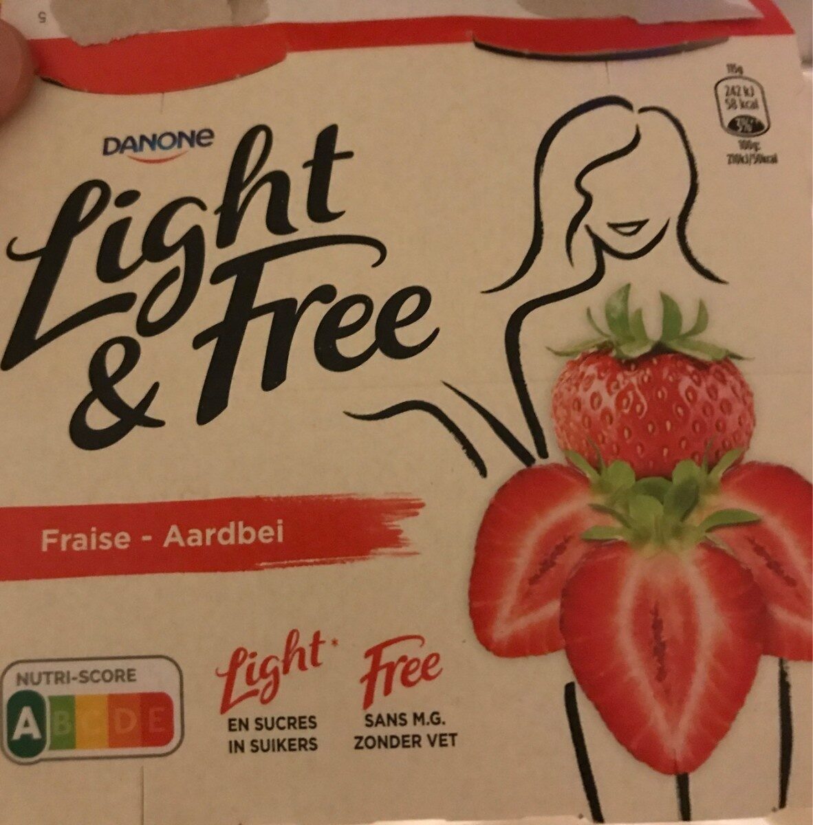 Light and Free Fraises - Produit