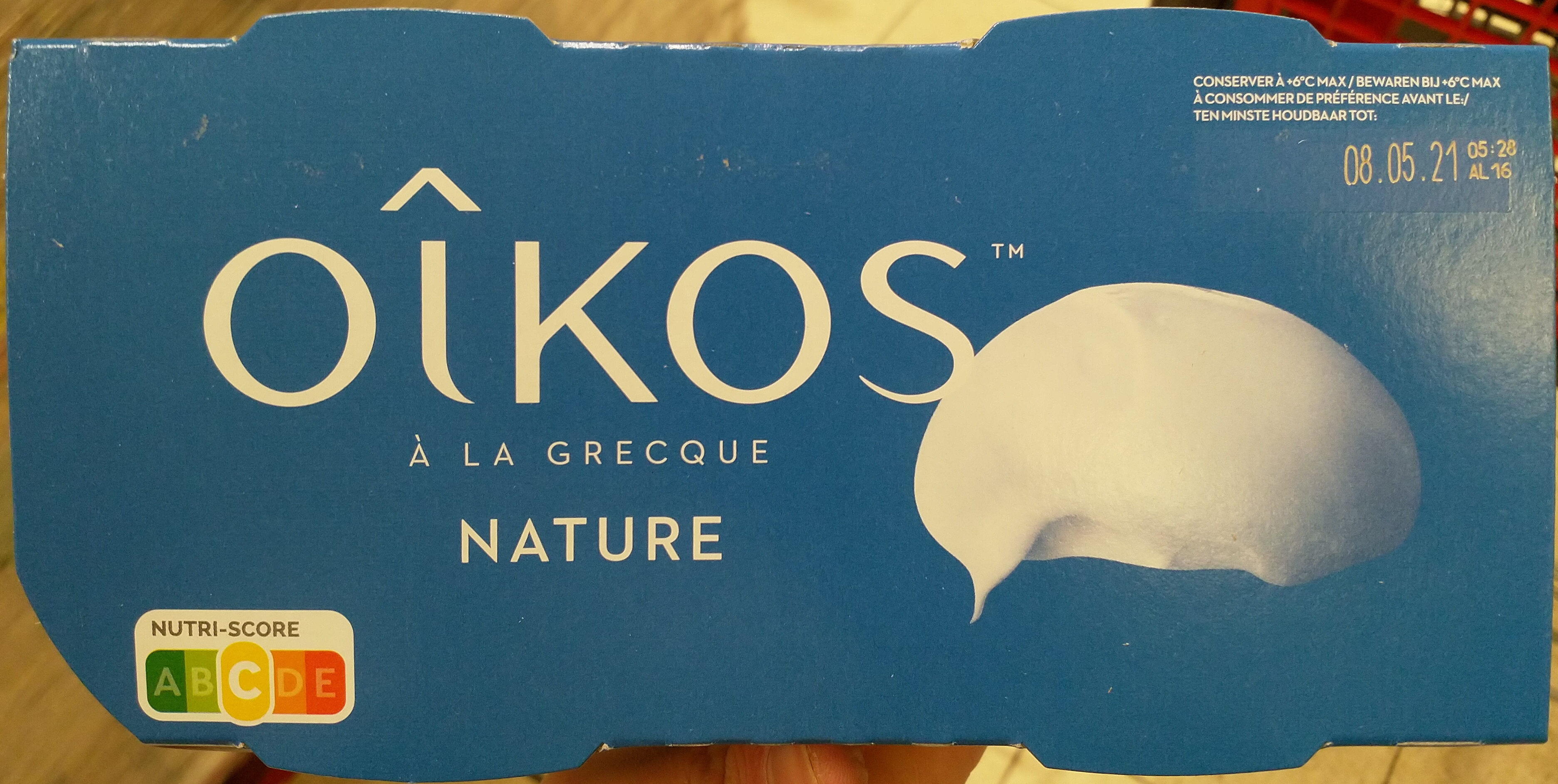 Oîkos à la grecque nature - Produit