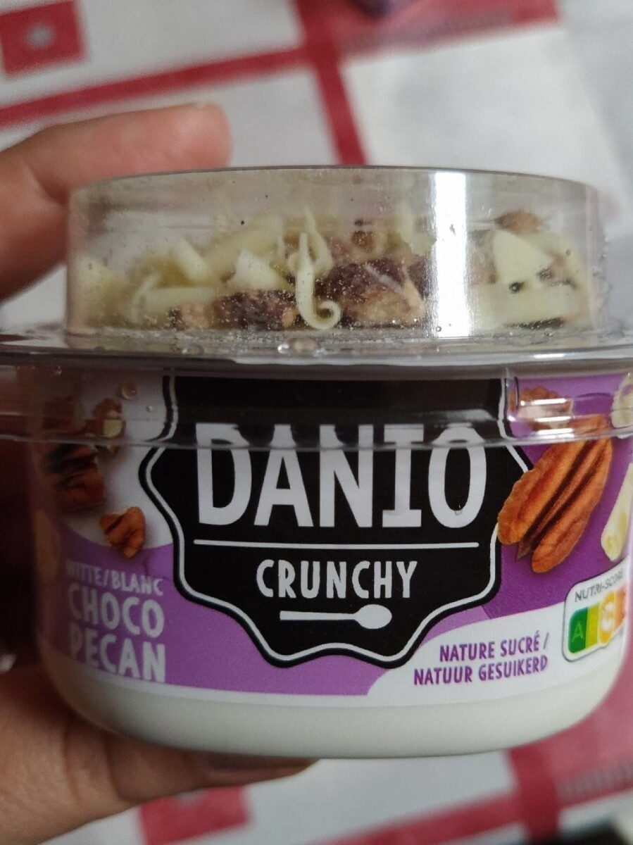 Danio Crunchy choco blanc/pecan - Product - fr