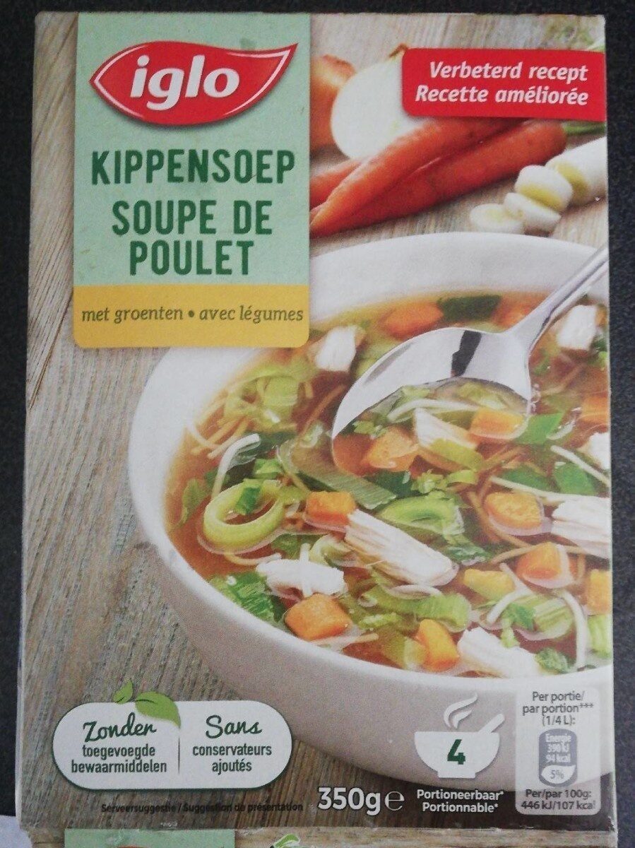 Soupe de poulet avec légumes - Product - fr