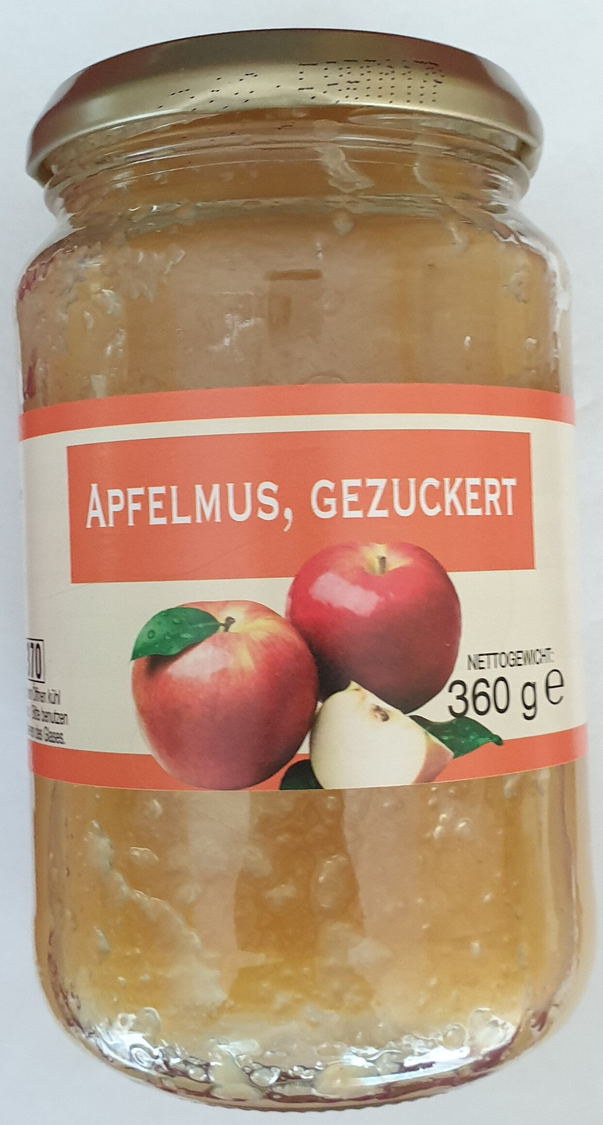 Apfelmus, gezuckert - Produkt