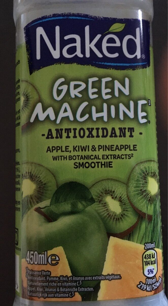 Green machine - Ingrédients