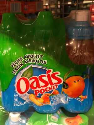 Oasis pocket peche abricot - Produit