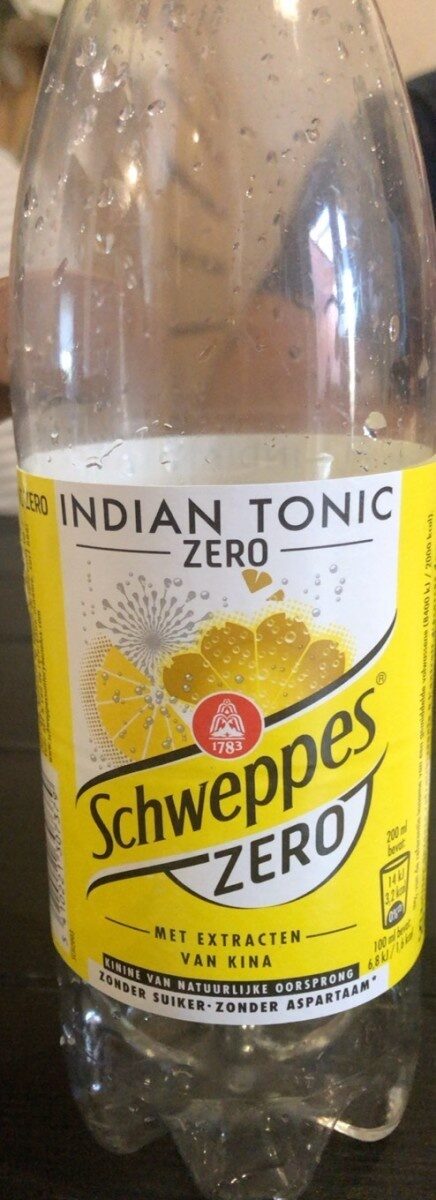 Schweppes zero - Produit