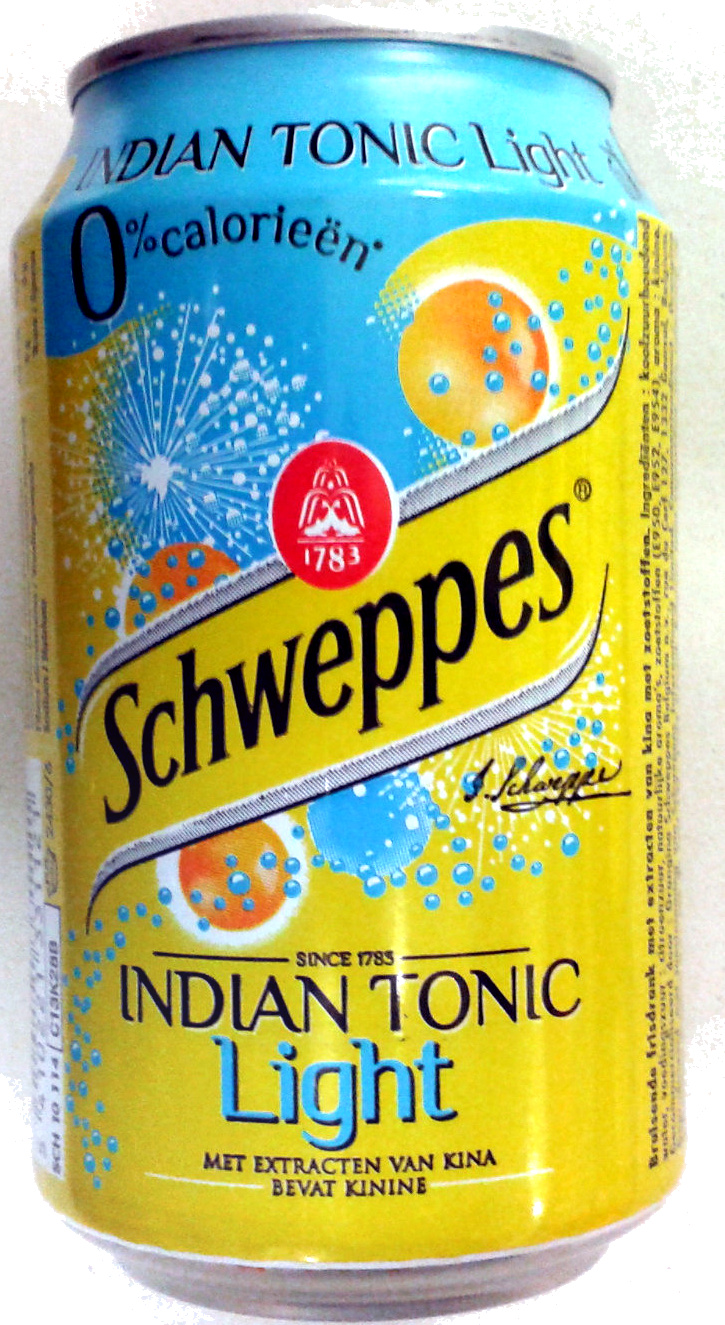 Schweppes Indian tonic light - Product - fr