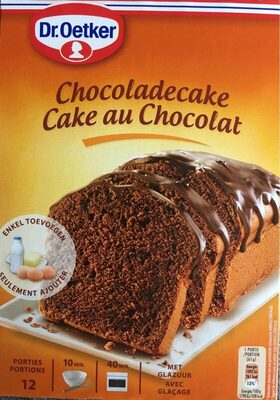 Cake au chocolat - Produit