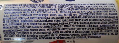 Maes Radler Citroen 0.0% Cans 33CL 6-pack - Ingrediënten - fr