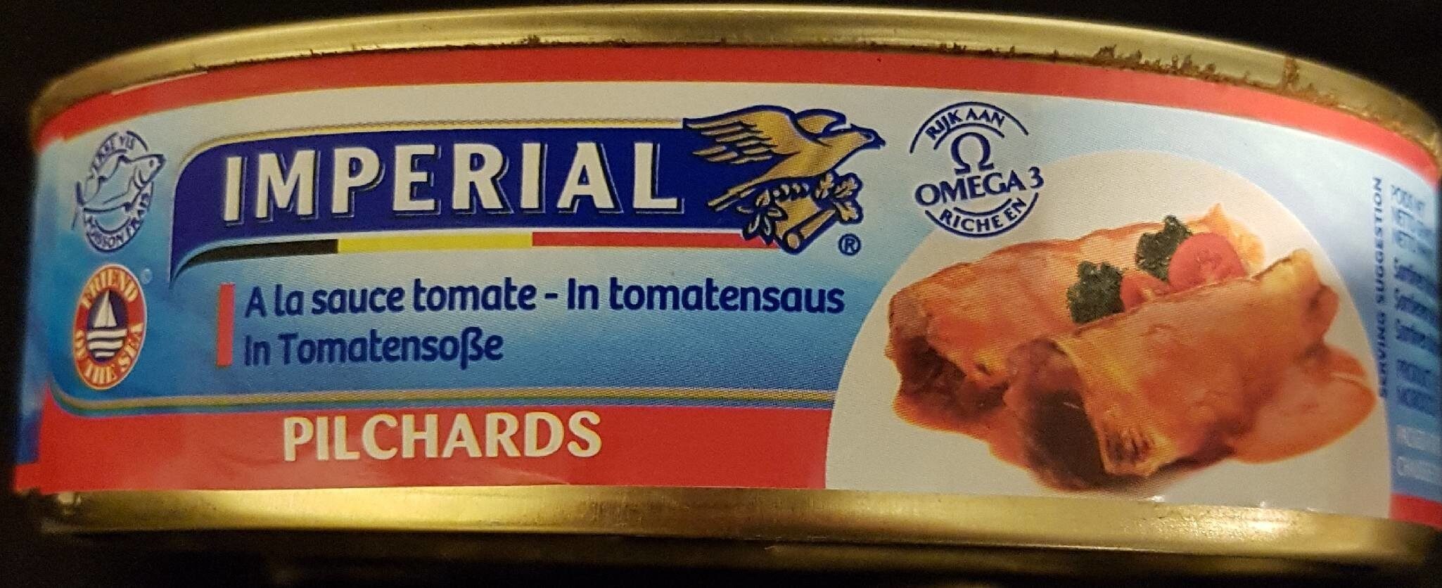 Sardines pilchards a la sauce tomate - Produit