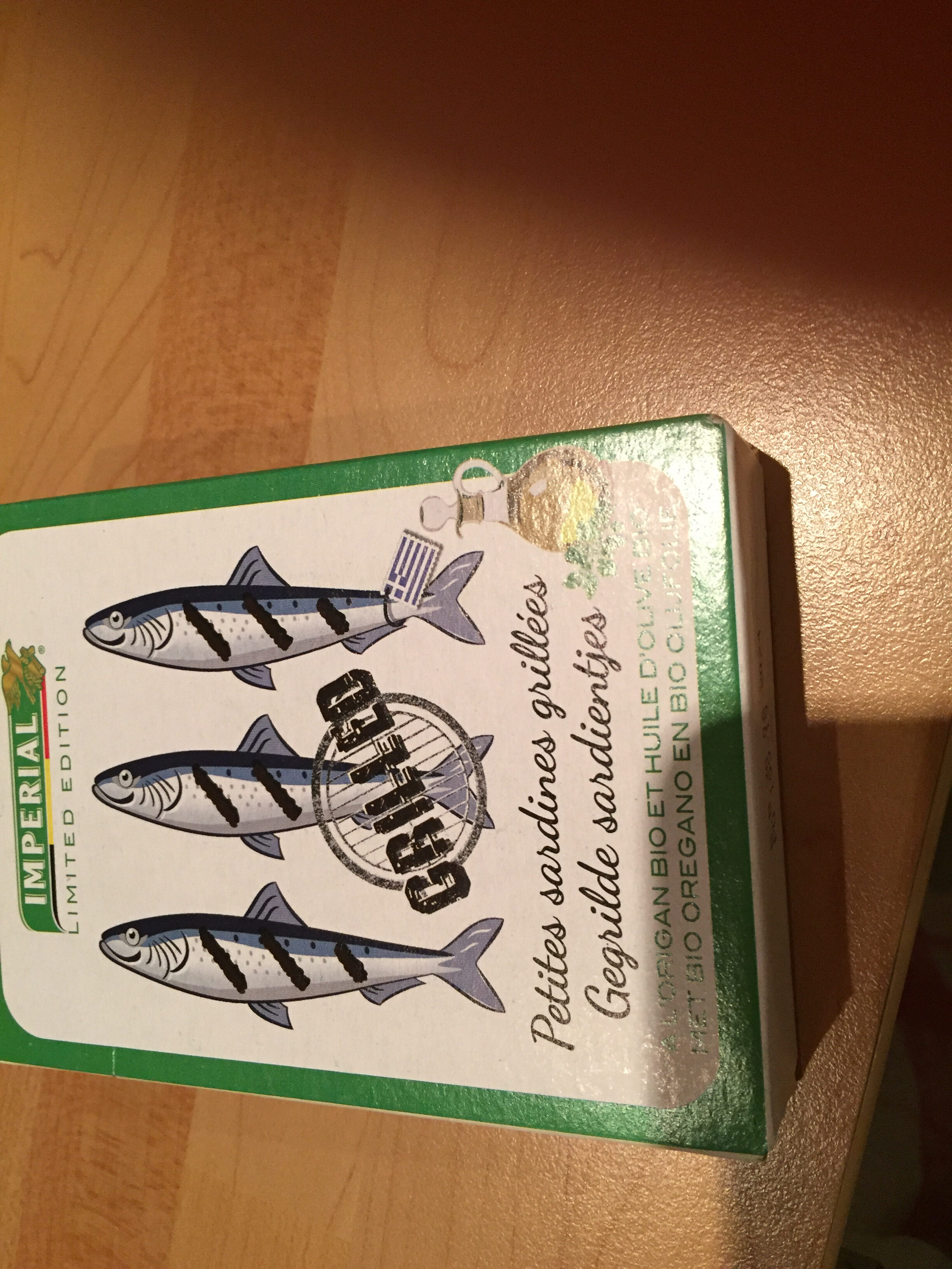 Sardines grillées - Produit