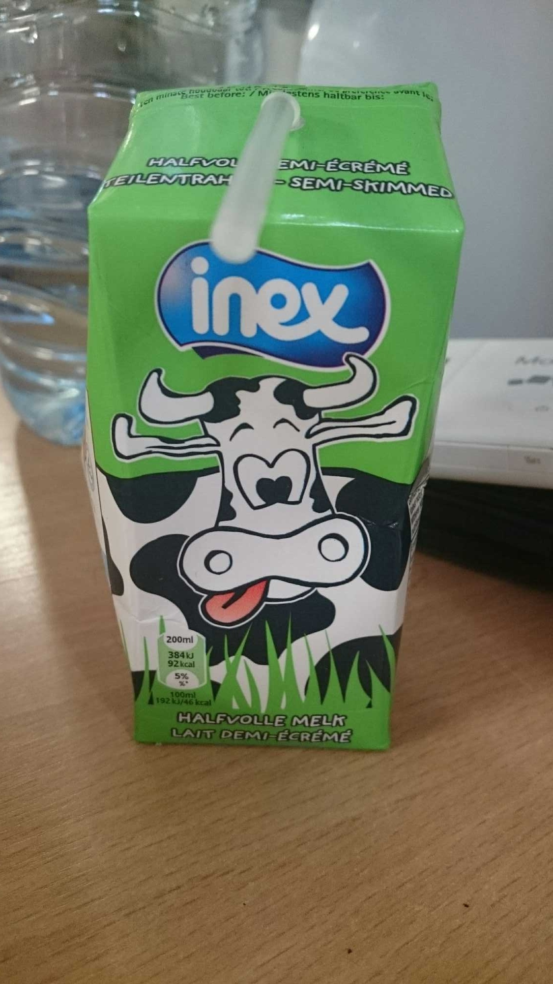 Inex UHT Halfvolle melk - Produit