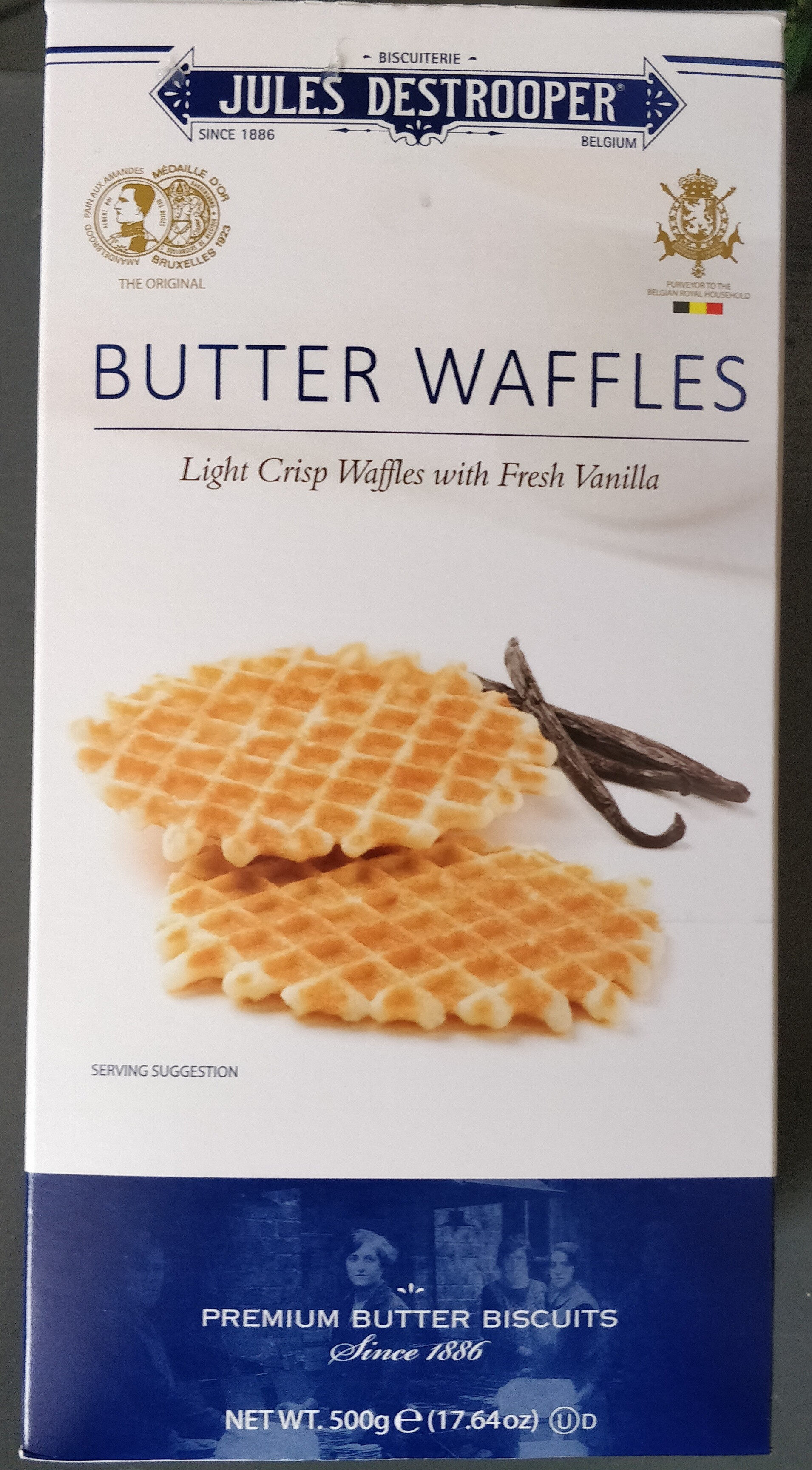 Butter Waffles - Ingrediënten - fr