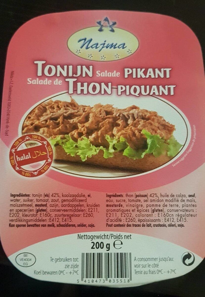 Thon piquant - Product - fr