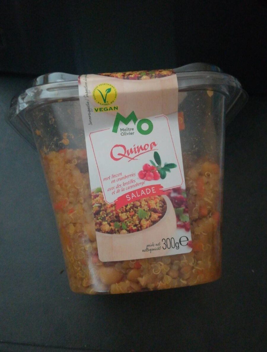 Quinoa avec lentilles et de la canneberge - Produit