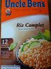 Riz Complet Grain Extra-Tendre - Product