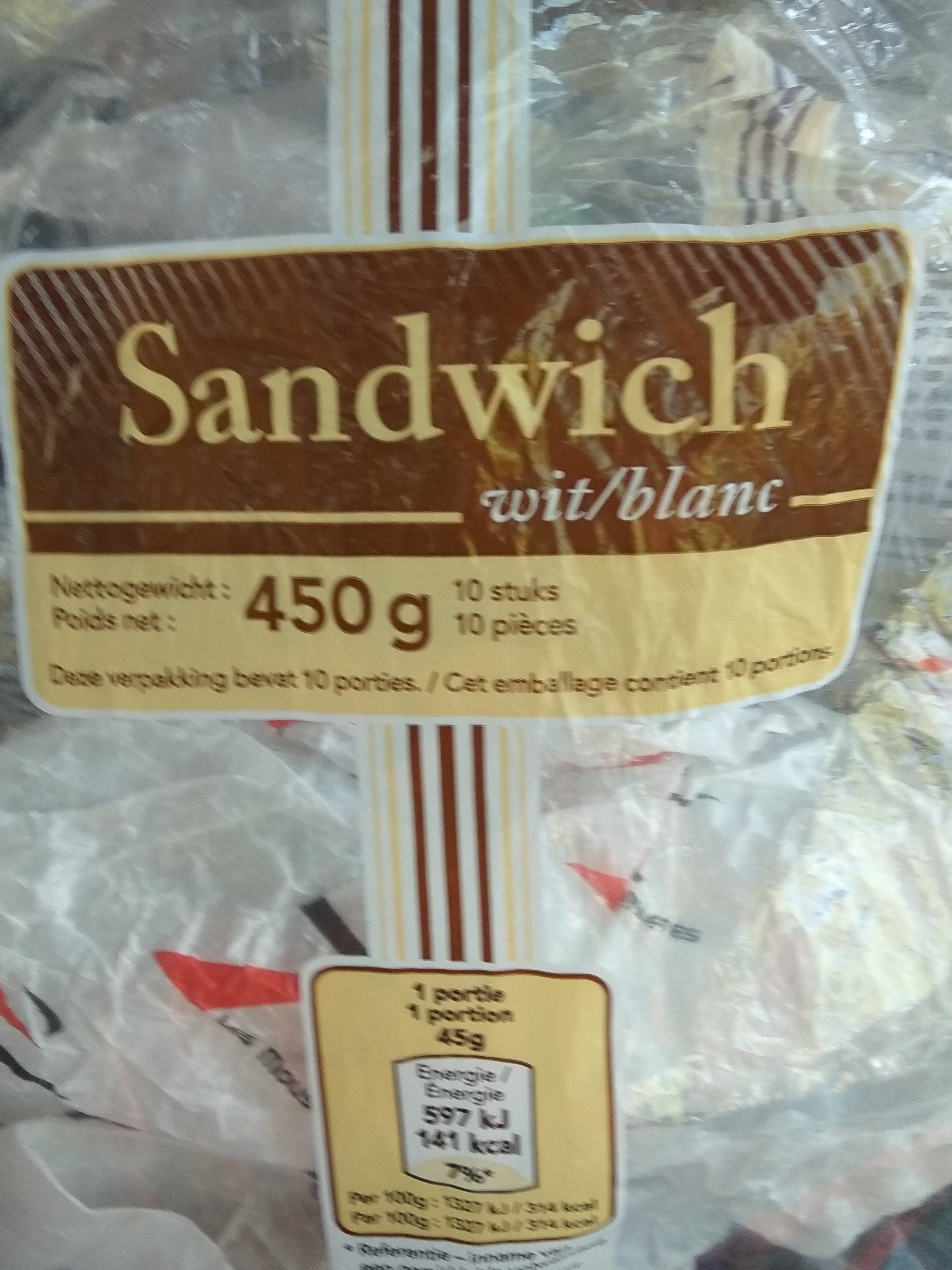 Sandwich blanc - Product - fr