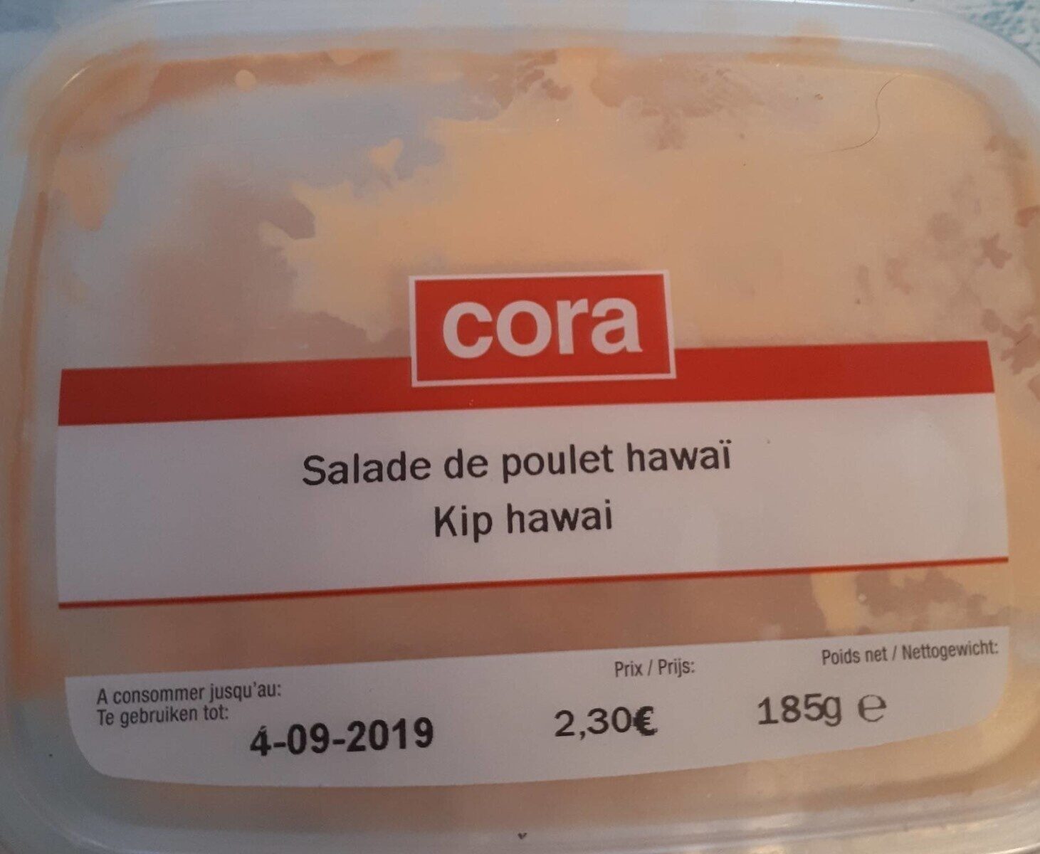 Salade de poulet hawaï - Produit