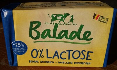 Beurre quotidien 0% lactose - Instruction de recyclage et/ou informations d'emballage