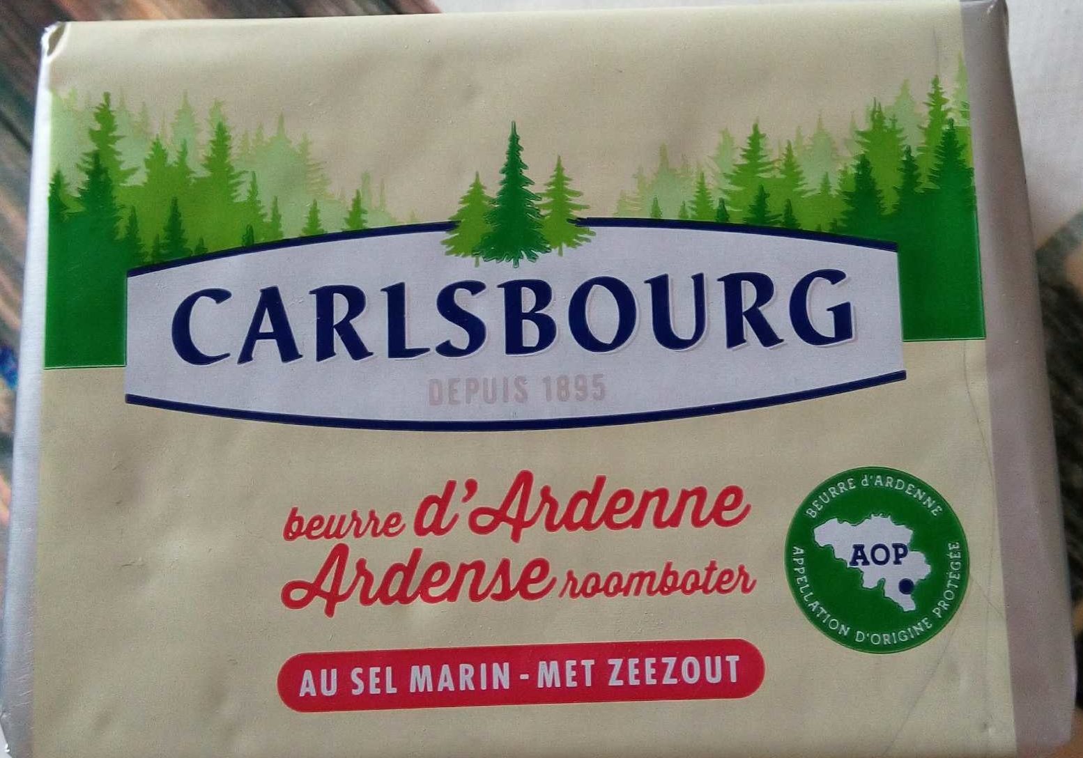 Beurre d'Ardenne - au sel marin - Produit