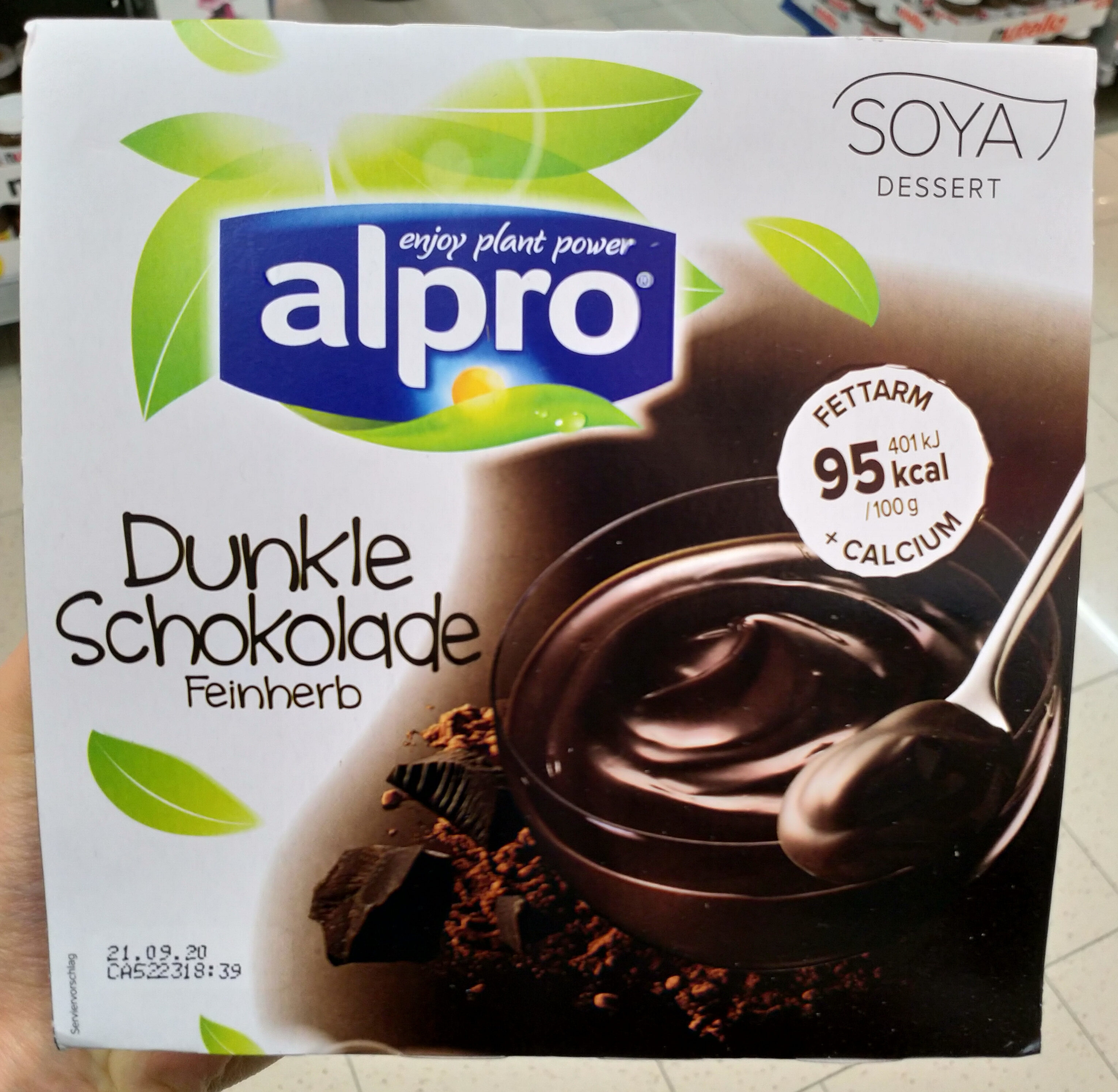 Soya Dessert dunkel Schokolade - Produit - de