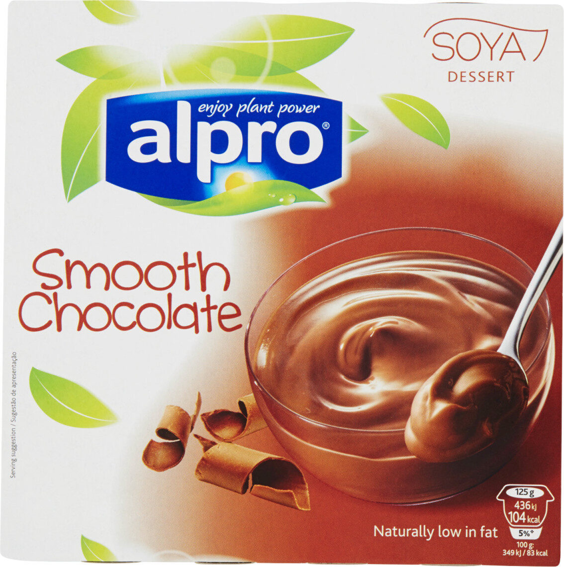Soya dessert smooth chocolate - Product - fr