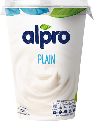 Simply plain - soya yogurt - Product