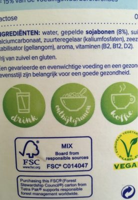 Soja lait - Ingredients - fr