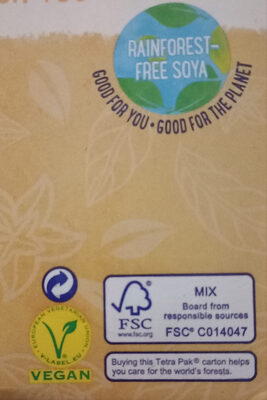 Vanille Geschmack Soya - Recycling instructions and/or packaging information
