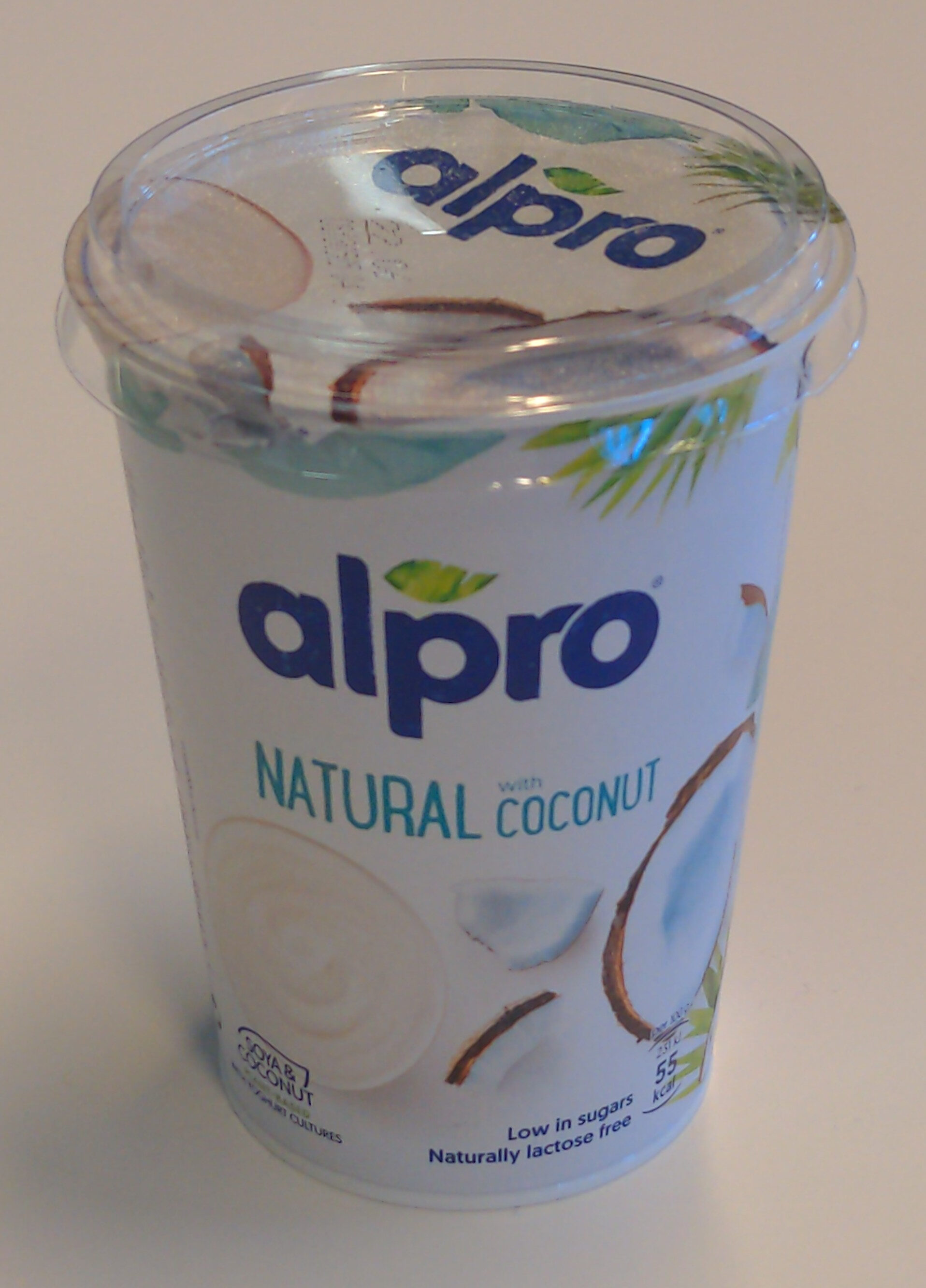 Alpro Natural with Coconut - Produkt - en