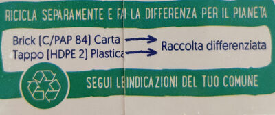 Coconut No Sugars - Istruzioni per il riciclaggio e/o informazioni sull'imballaggio