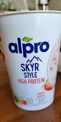 Alpro Skyr style High Protein Fresa - Producte - en