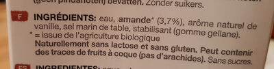Provamel Almond - Ingrediënten - fr