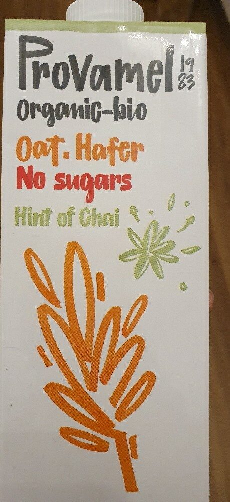 Hafer Hint of Chai - Product - de