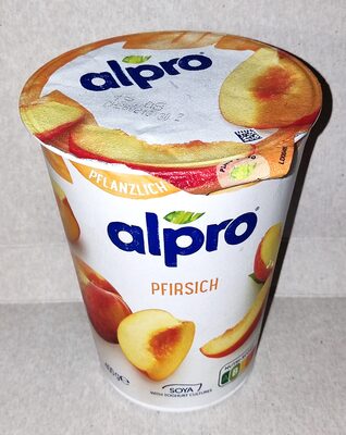 Sojajoghurt - Pfirsich - Produkt