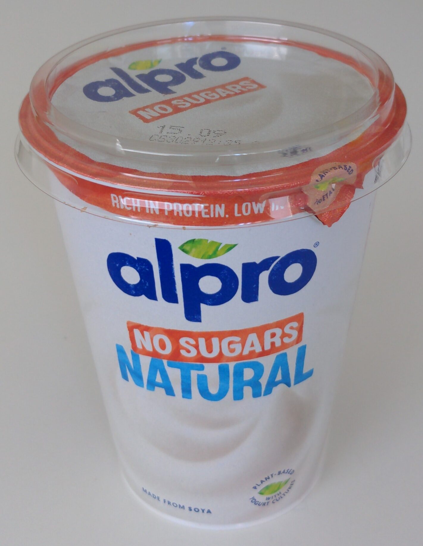 Sojajoghurt ohne Zucker - Natur - Tuote