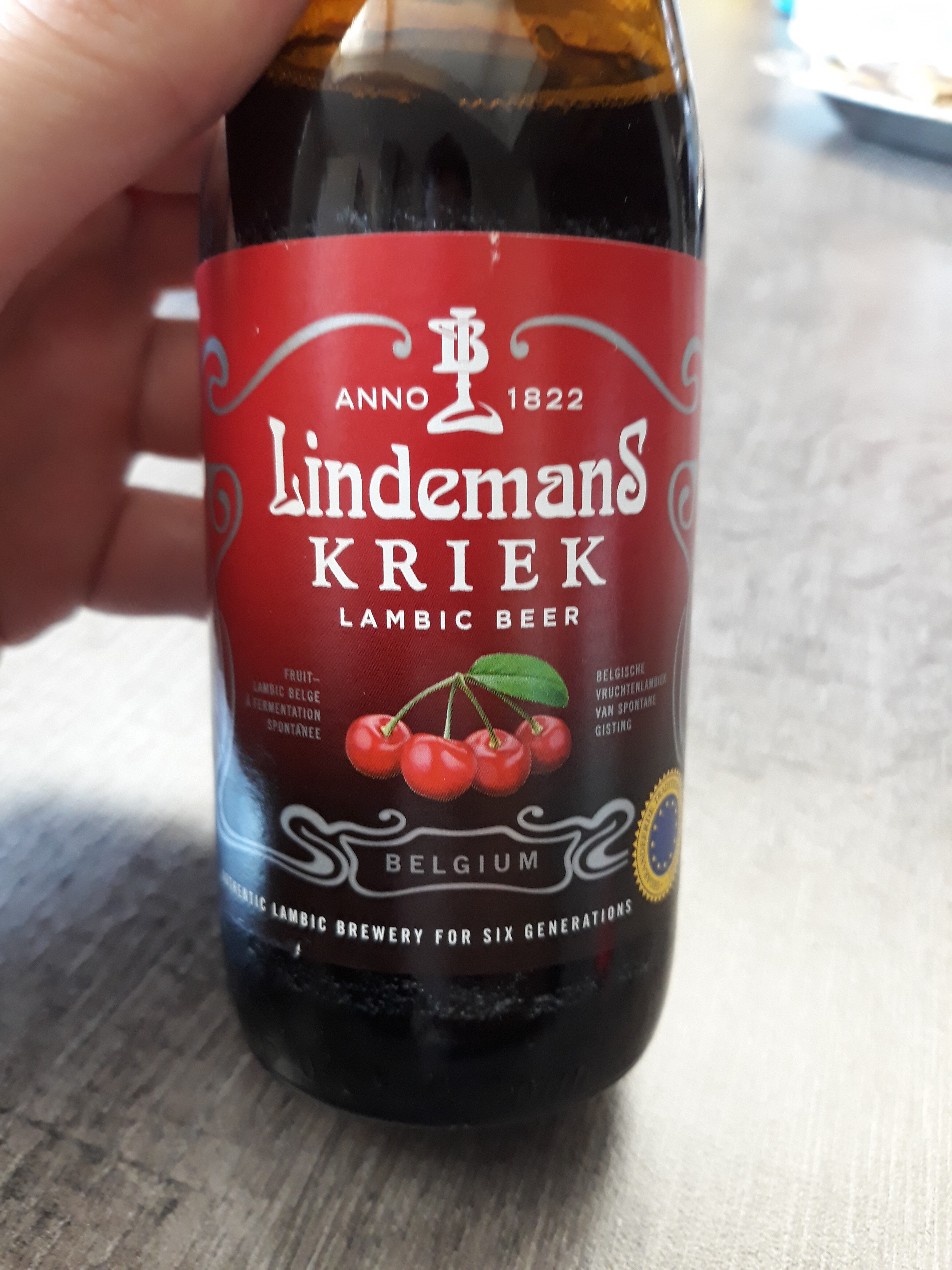 Lambic Beer Kriek - Produit