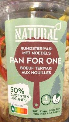 Pan for one : Boeuf Teryaki aux Nouille - Product - fr