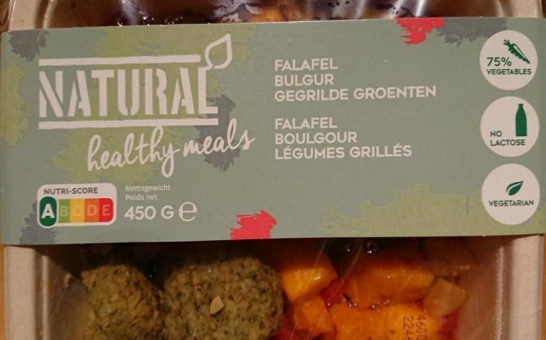 Falafel Bulgur Gegrilde groenten - Product - fr