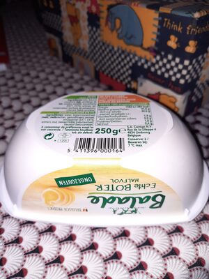 Balade Butter, Halbfett - Instruction de recyclage et/ou informations d'emballage
