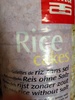 Galettes de riz sans sel - Product
