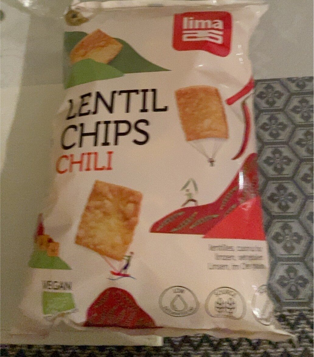 Lentil chips chili - Product - fr