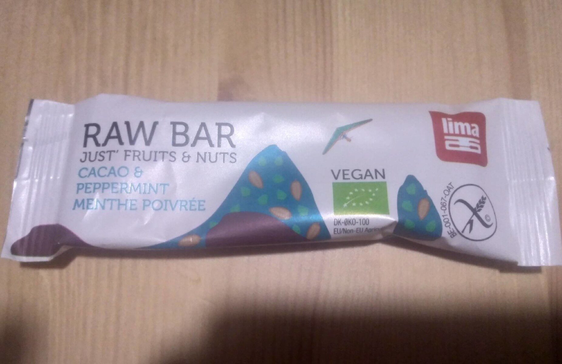 Raw Bar cacao & menthe poivrée - Product - fr