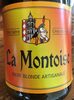 La Montoise (Biere Blonde) - Produit