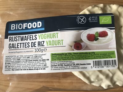 Damhert Rijstwafel Yoghurt - Produit