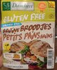 Bruine Broodjes Petits Pains Bruns  Gluten Free - Product
