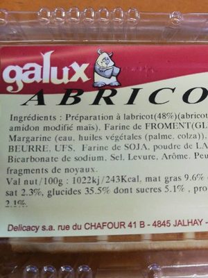 Gaufres - Ingredients - fr
