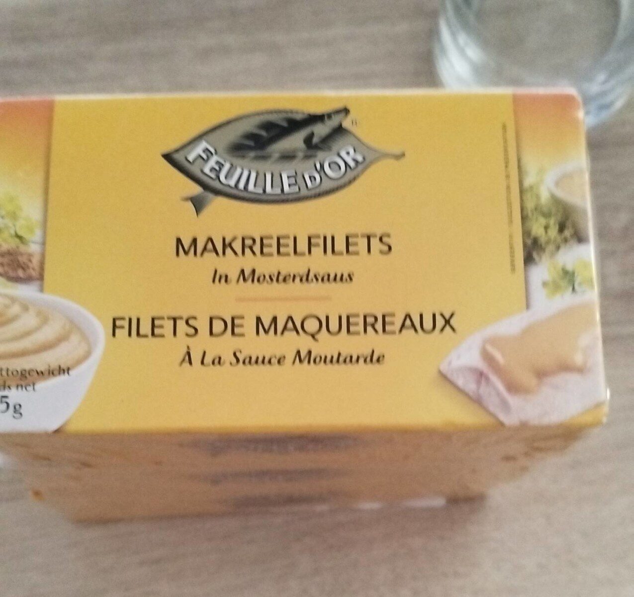 Filets de maquereaux à la sauce moutarde - Product - fr