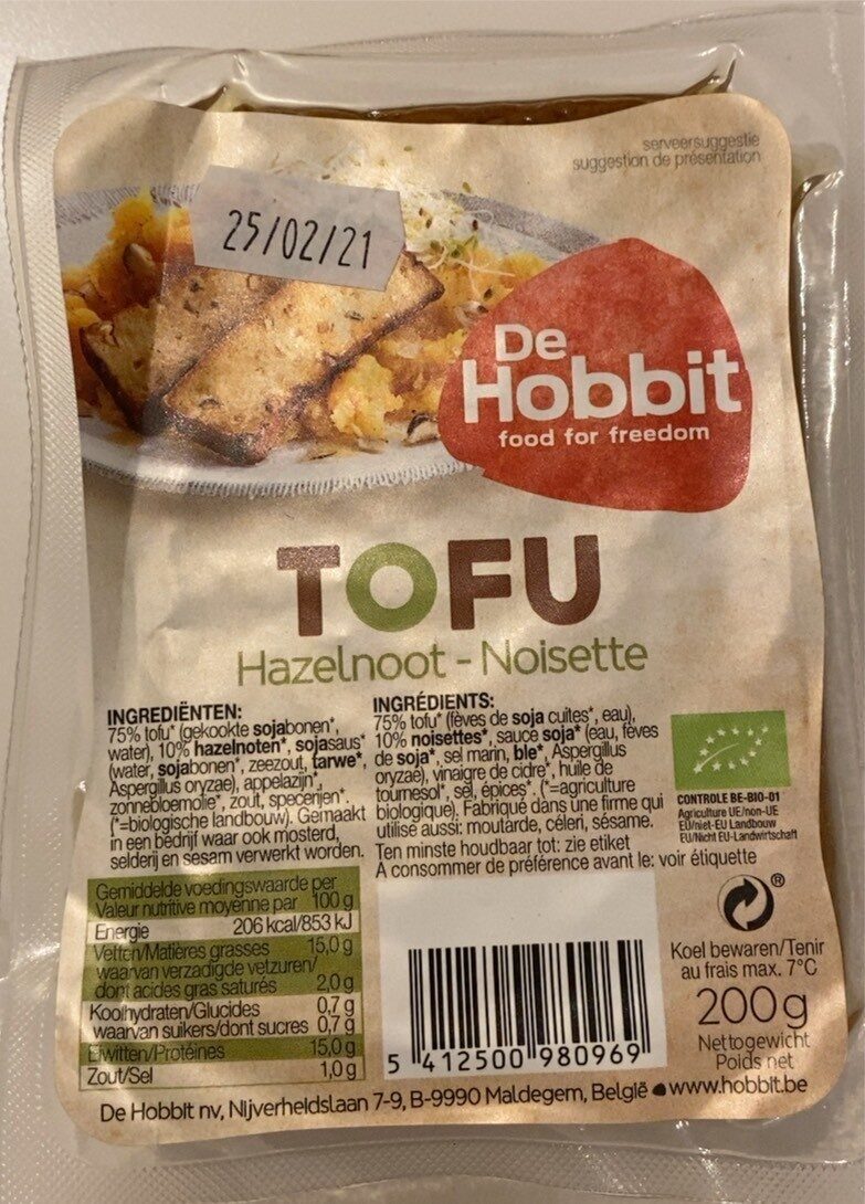 Tofu noisette - Product - fr