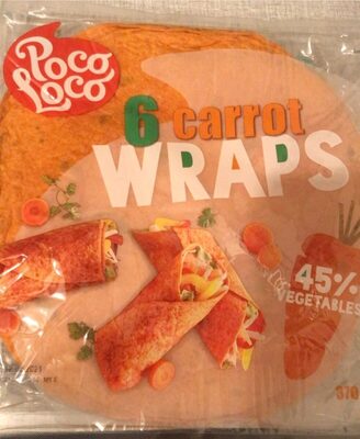 Wrap veggie carottes - Product - fr