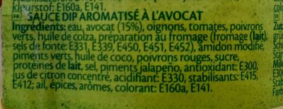 Dip guacamole style - Ingredienti - fr
